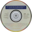 Discography - CD: 1991 UK (Parlophone; CDPSBDJ 1) [promo; no ps]