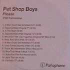 Further Listening Please - CD-R: 2001 UK (PSB Partnership; n/a) [studio promo; only w/tracks later issued on disc 2]