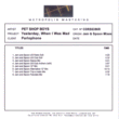 Yesterday When I Was Mad - CD-R: 2002 FR (Metropolis Mastering; CDRS6386R) [8trk. Bootleg; fraud. falsification ''Metropolis Mastering'']