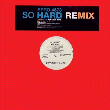So Hard - 12'': 1990 US (EMI; SPRO-04673) [promo; generic 4'' die cut red cover + black sticker]